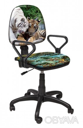 Дитяче крісло Престиж РМ "Тигри 25"
Дитяче комп'ютерне крісло - мрія будь-якої д. . фото 1