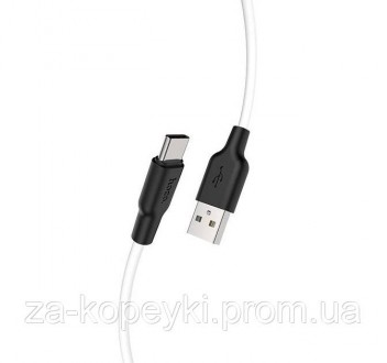 Характеристики та опис
Виробник - Hoco
Тип - Кабель
Колір - Білий
USB Кабель Typ. . фото 3
