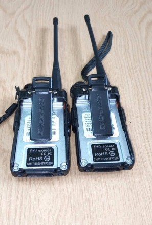 Рації Baofeng UV-5R 5 Вт (вітринний зразок) VHF/UHF з новими посиленими акумулят. . фото 9