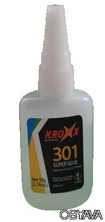 KROXX-301 (20 гр) – быстродействующий этилцианокрилатный клей для склеиван. . фото 1