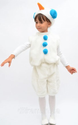  Дитячий карнавальний костюм Сніговика 
 
 Цей дитячий карнавальний костюм зробл. . фото 4
