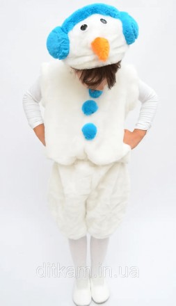 Дитячий карнавальний костюм Сніговика 
 
 Цей дитячий карнавальний костюм зробл. . фото 11