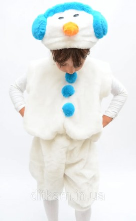  Дитячий карнавальний костюм Сніговика 
 
 Цей дитячий карнавальний костюм зробл. . фото 6