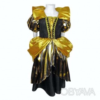  Платье Принцесса детское 18-1052BLK-GL Детское платье для костюма принцессы, ко. . фото 1
