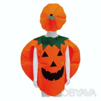  ТЫКВОЧКА. Костюм детский 18-76 Детский костюм тыквы на праздник урожая или на Х. . фото 1
