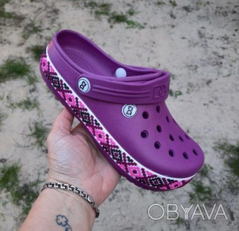 -Женские Тапочки CROCS Сиреневые Кроксы Шлёпки Сланцы (размеры: 36,37,38,39,40,4