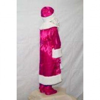 Основна тканина, яка використовується вдитячому костюмі-комплекті Діда Мороза «Б. . фото 4