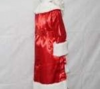 Основна тканина, яка використовується вдитячому костюмі-комплекті Діда Мороза «Ч. . фото 8