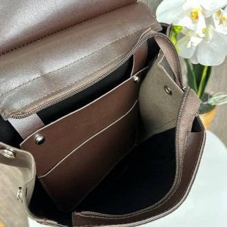 Небольшой женский рюкзак сумка в стиле Луи Витон, качественный рюкзачок трансфор. . фото 12
