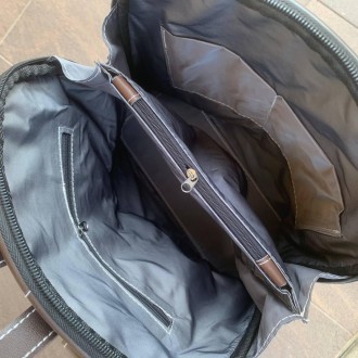 Большой женский рюкзак сумка трансформер формат А4
Характеристики:
Материал: Тур. . фото 5
