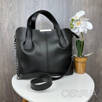 Женская сумка на плечо эко кожа люкс качество. Модная сумочка для женщин классич. . фото 1