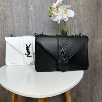 Качественная мини сумочка клатч в стиле Yves Saint Laurent, маленькая сумка YSL,. . фото 2
