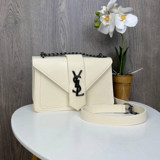 Качественная мини сумочка клатч в стиле Yves Saint Laurent, маленькая сумка YSL,. . фото 9
