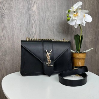 Качественная мини сумочка клатч в стиле Yves Saint Laurent, маленькая сумка YSL,. . фото 6