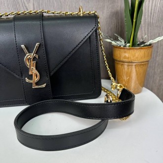 Качественная мини сумочка клатч в стиле Yves Saint Laurent, маленькая сумка YSL,. . фото 18