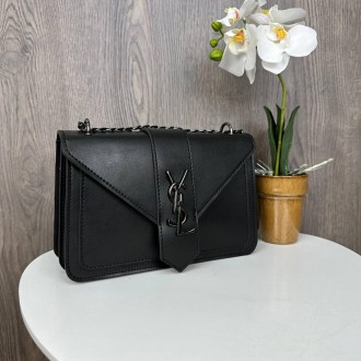 Качественная мини сумочка клатч в стиле Yves Saint Laurent, маленькая сумка YSL,. . фото 12