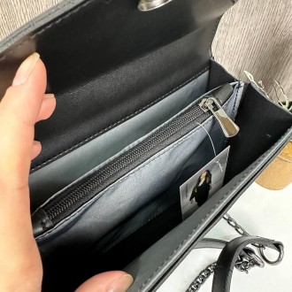 Качественная мини сумочка клатч в стиле Yves Saint Laurent, маленькая сумка YSL,. . фото 5