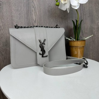Качественная мини сумочка клатч в стиле Yves Saint Laurent, маленькая сумка YSL,. . фото 9