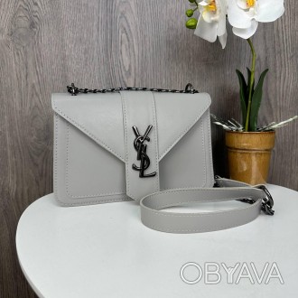 Качественная мини сумочка клатч в стиле Yves Saint Laurent, маленькая сумка YSL,. . фото 1