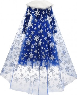  Сукня принцеси Ельзи із синього оксамиту Неймовірне вбрання! Сукня з якісного с. . фото 4