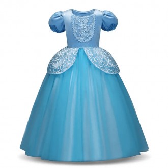  Платье Золушки для девочки Волшебное платье для настоящей принцессы на любой ба. . фото 2