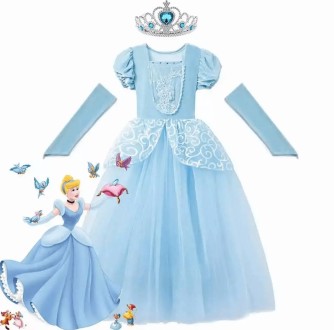  Сукня Попелюшки для дівчинки Чарівне плаття для справжньої принцеси на будь-яки. . фото 4