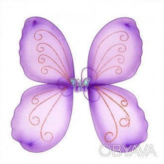  Крила Метелики середні (фіолетові) 40х40см MKR-1758 Розміри: 40х40см Колір фіол. . фото 1