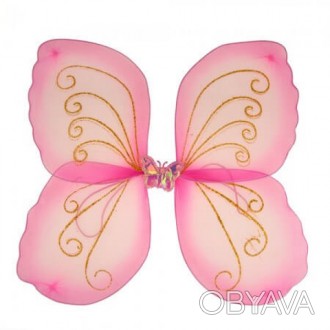  Крила Метелики середні (рожеві) 40х40см MKR-8445 Розміри: 40х40см Колір рожевий. . фото 1