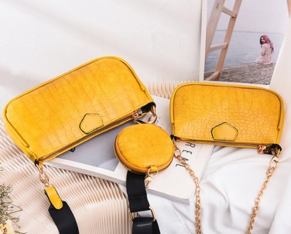 Женская мини сумочка клатч с цепочкой в стиле рептилия. Маленькая сумка с ключни. . фото 10
