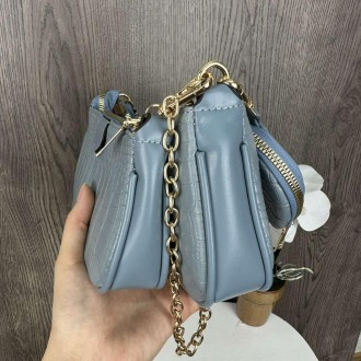 Женская мини сумочка клатч с цепочкой в стиле рептилия. Маленькая сумка с ключни. . фото 23