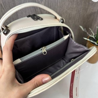 Женская мини сумочка на плечо каркасная, маленькая сумка для девушек
Характерист. . фото 14