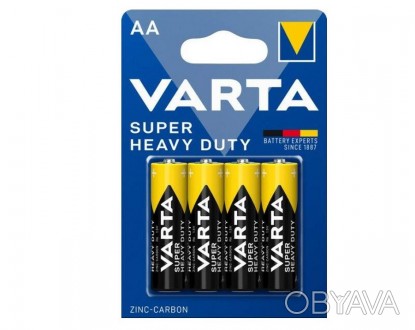 Описание Батареек Varta Heavy Duty AA LR06, 4 шт
Батарейки Varta станут надежной. . фото 1