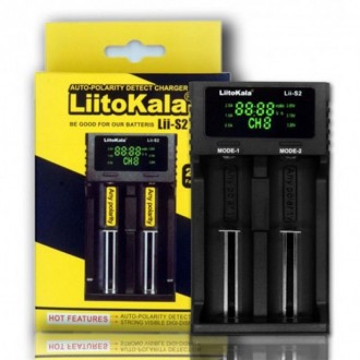 Зарядное устройство для аккумуляторов Liitokala Lii-S2
LiitoKala Lii S2 - универ. . фото 6