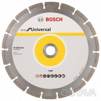 
Bosch ECO Universal 230-22,23 (2608615044) - это алмазный диск сегментного типа. . фото 1