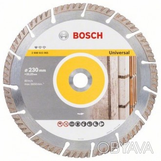 
Bosch Stf Universal 230-22,23 (2608615065) - это алмазный диск типа турбо, диам. . фото 1