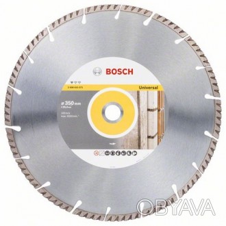 
Bosch Stf Universal 350-25.4 (2608615071)- это алмазный диск типа турбо, диамет. . фото 1