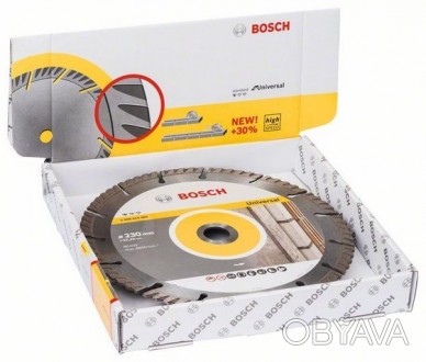 
Bosch Stf Universal 230/22,23 (2608615066) - это алмазный диск типа турбо, диам. . фото 1