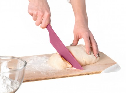 Нож Utility универсален для нарезки арбуза, пиццы, различных видов сыров, помидо. . фото 4
