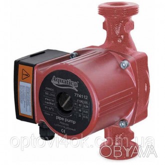 Насос циркуляционный 65Вт Hmax 4м Qmax 63л/мин Ø2