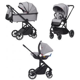 Коляска універсальна CARRELLO Alfa+ CRL-6508 (3in1) Cloud Grey /1/. Одесса. фото 1 Коляска універсальна CARRELLO Alfa+ CRL-6508 (3in1) Cloud Grey /1/. Одесса. фото 1