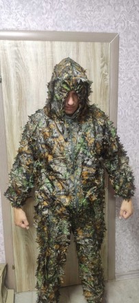 Розмір: XL/ XXL
Цей листяний камуфляжний костюм допоможе вам непомітно злитися . . фото 10