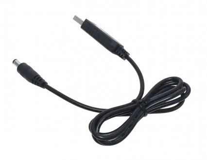 Кабель (ТОЛЬКО QC БЫСТРАЯ ЗАРЯДКА) USB 5V - 9 DC 2A 5.5x2.1mm. . фото 3