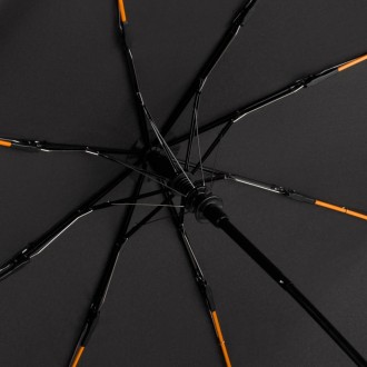 
Зонт складной Fare 5584 ЭКО.
Цвет: черный/оранжевый.
Полуавтоматический мини-зо. . фото 3