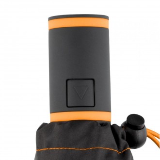 
Зонт складной Fare 5584 ЭКО.
Цвет: черный/оранжевый.
Полуавтоматический мини-зо. . фото 6