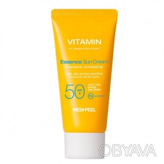 Витаминный солнцезащитный крем для лица Medi Peel - Vitamin Dr. Essence - Sun Cr