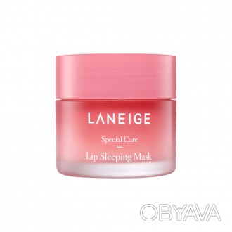 Маска для губ Laneige Lip Sleeping Mask berry интенсивно регенерирующая с аромат