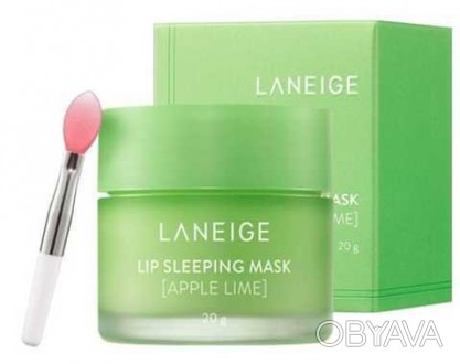 Ночная маска для губ Laneige Lip Sleeping Mask Mint Choco 8 г с ароматом лайма и