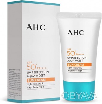 Солнцезащитный крем AHC UV Perfection Aqua Moist Sun Cream SPF50+ PA++++ (50ml)