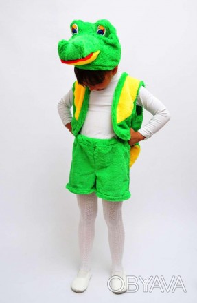  Дитячий карнавальний костюм Крокодила 
 Карнавальний дитячий костюм виготовлени. . фото 1