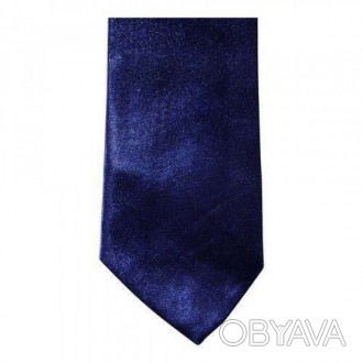 ТЕМНО-СИНИЙ ГАЛСТУК классика тонкий 5 см Узкие стильные галстуки. РазмерДлина ―. . фото 1